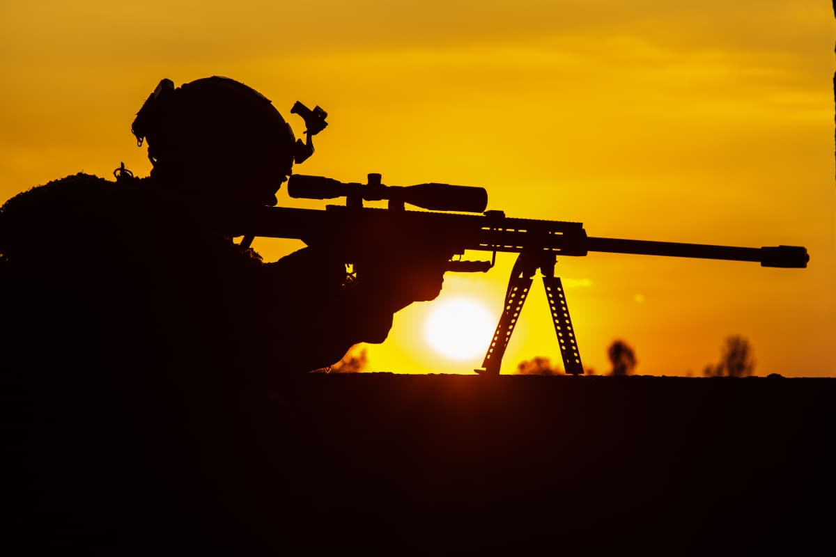 Firearm Optics: Scopes, Red Dots, and Sights – A Basic Guide Precision scope on rifle