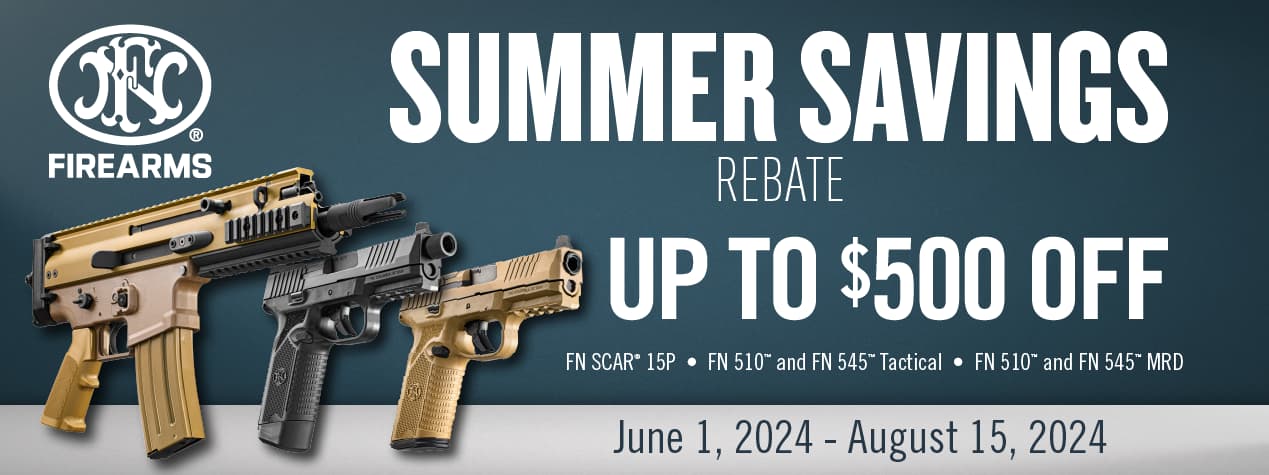 FN Firearms 2024 Summer Savings