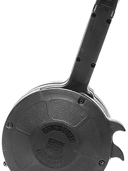 Kci Usa Inc KCIMZ027 Glock  50rd Drum 9mm Luger Black Polymer Fits Double Stack Glock