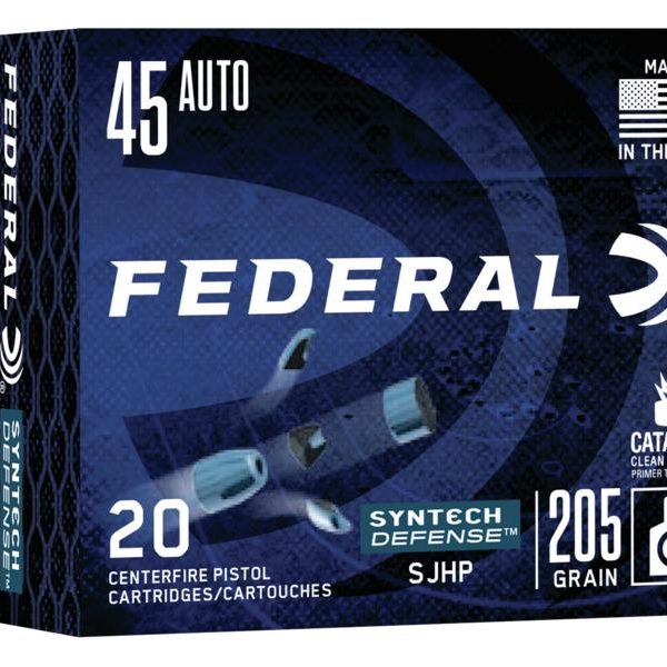 FED SYN DEF 45ACP 205GR SJHP 20/200