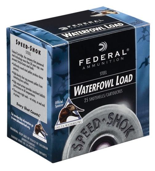 Federal WF2086 Speed-Shok  20Gauge 2.75" 3/4oz 6Shot 25 Per Box/10 Case