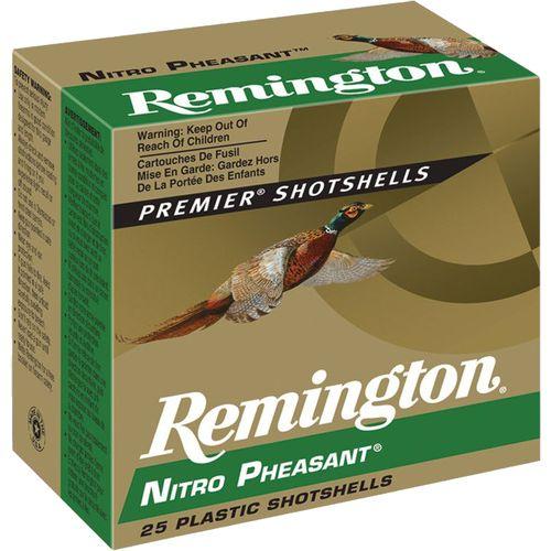 Remington Ammunition 28620 Nitro Pheasant  12Gauge 2.75" 1 1/4oz 4Shot 25 Per Box/10 Case