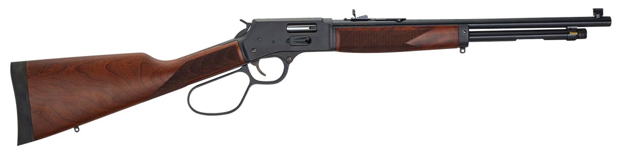Henry H012Gl Big Boy Side Gate Full Size 44 Mag 10+1 20&Quot; Blued Steel Barrel, Blued Steel Receiver, American Walnut Stock Right Hand