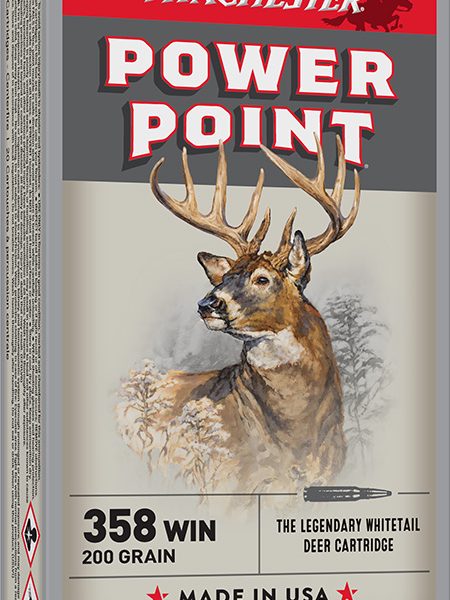 Winchester Ammo X3582 Power-Point  358Win 200gr 20 Per Box/10 Case
