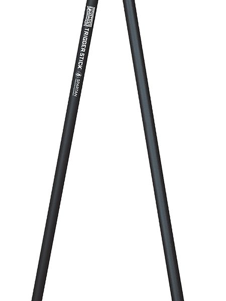 Primos 65830 Trigger Stick  Tall 33"-65", Black, Spartan Precision Magnetic Attachment System