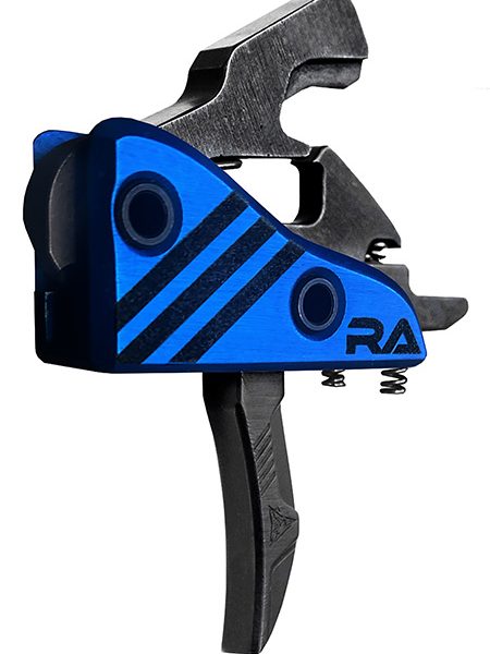 Rise Armament RA524DEFENSE Blitz Defense Single-Stage Hybrid with 4.50 lbs Draw Weight, Blue Housing & Black Trigger for AR-Platform, Includes Pins