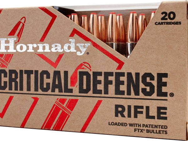 Hornady 80270 Critical Defense  223Rem 55gr Flex Tip eXpanding 20 Per Box/10 Case