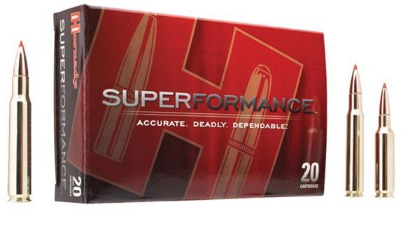 Hornady 82236 Superformance  338RCM 225gr Super Shock Tip 20 Per Box/10 Case