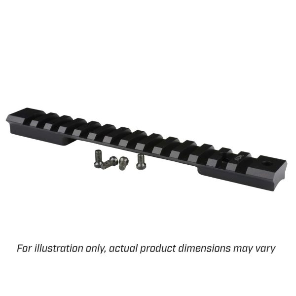 Warne 7664-20MOA Savage Mountain Tech Tactical Rail Black Anodized Short Action 20 MOA