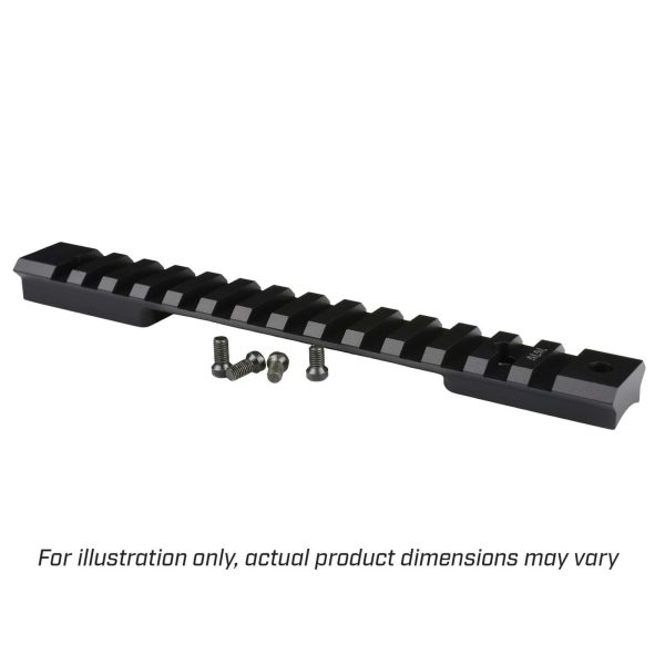 Warne 7665-20MOA Savage Mountain Tech Tactical Rail Black Anodized Long Action 20 MOA