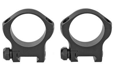 Warne 7241M Scope Rings Mountain Tech Matte Black 35mm Medium 0 MOA