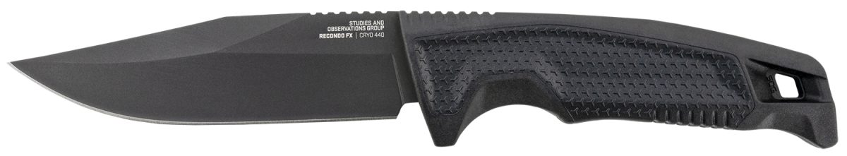 S.o.g Sog17220157 Recondo Fx 4.60&Quot; Fixed Plain Satin Tini Full Tang Cryo 440C Ss Blade/ Black Overmolded Grn Handle