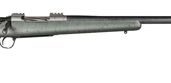 Christensen Arms CA10268215432 Summit TI  Full Size Frame 300 Win Mag 3+1, 26" Natural Titanium Steel Threaded Barrel, Natural Titanium Aluminum Receiver Green w/Black Webbing Fixed Sporter Stock
