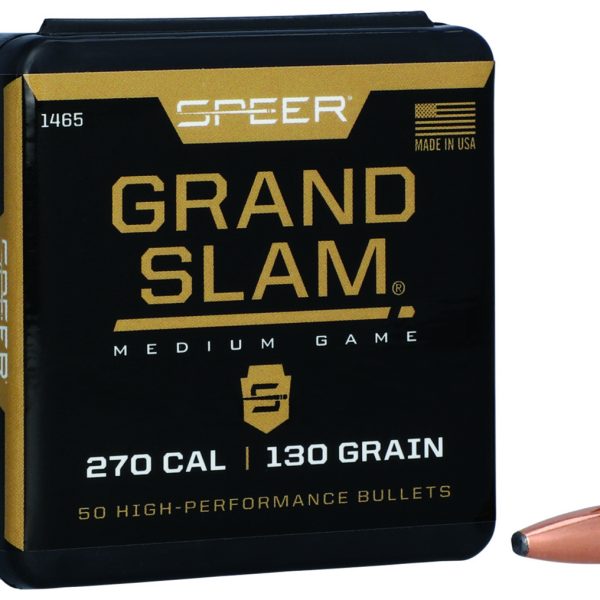 Speer 1465 Grand Slam  270Cal 130gr Soft Point 50 Per Box/5 Case