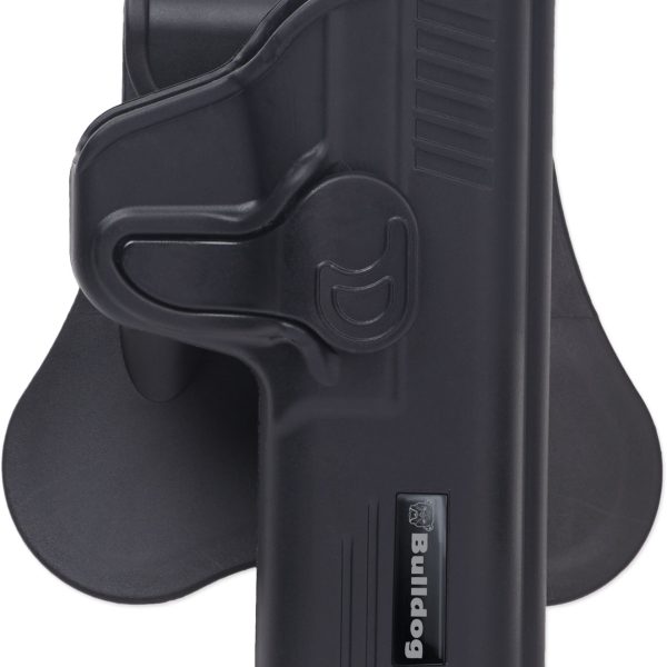Bulldog RRHP Rapid Release  OWB Black Polymer Paddle Fits Hi-Point 45/40 Right Hand