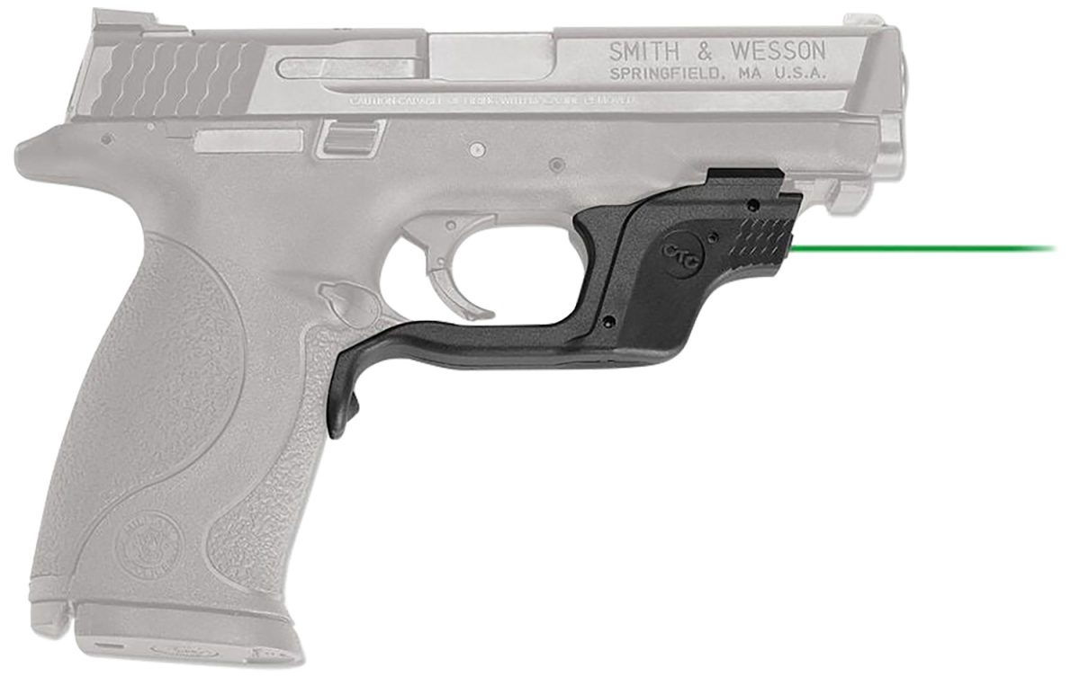 Crimson Trace 0145801 Lg-360G Green Laserguard  Black Smith &Amp; Wesson Full Size &Amp; Compact