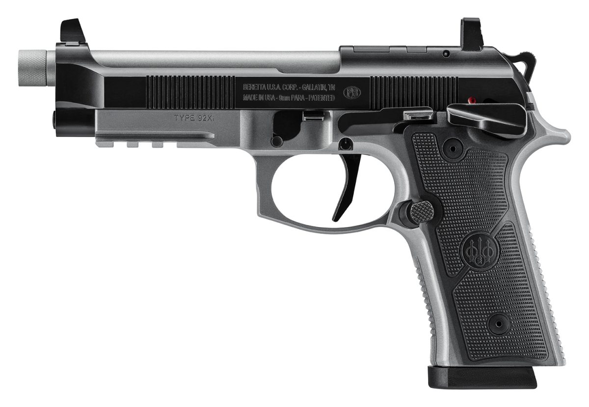 Ber 92Xi Sao Tact Two-Tone 9Mm 5.1 15Rd