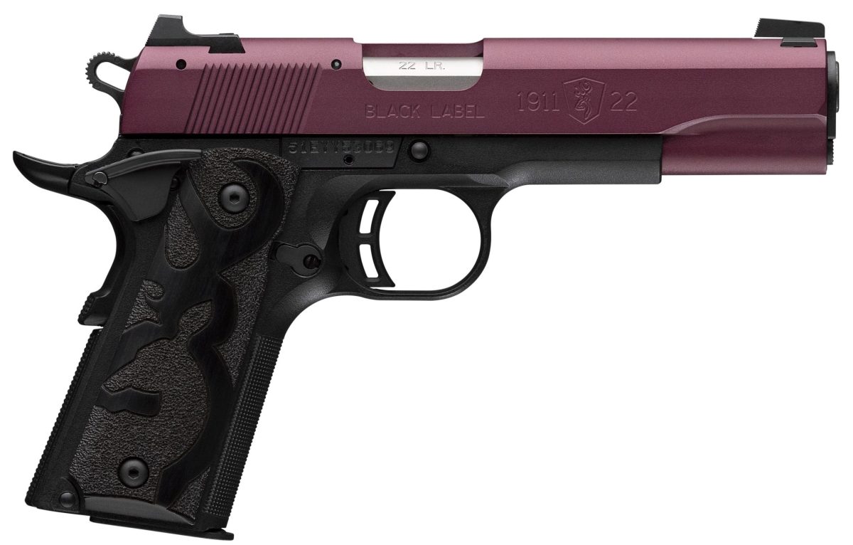 Bro 1911-22 Black Label Fs Blk Cherry 22Lr 3-Dot