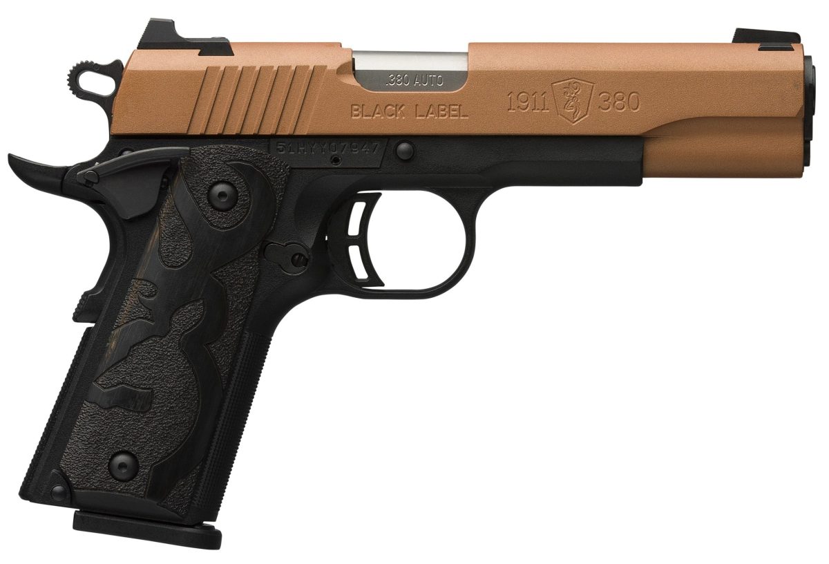 Bro 1911-380 Black Label Fs 4.25 Copper 3-Dot