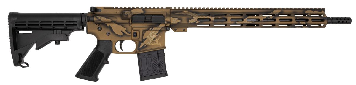 Glfa Ar-15 223Wyl 16 Serpent Bronze Camo 30Rd