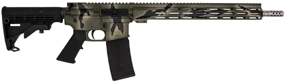Glfa Ar-15 223Wyl 16 Ss Pursuit Grn Camo 30Rd