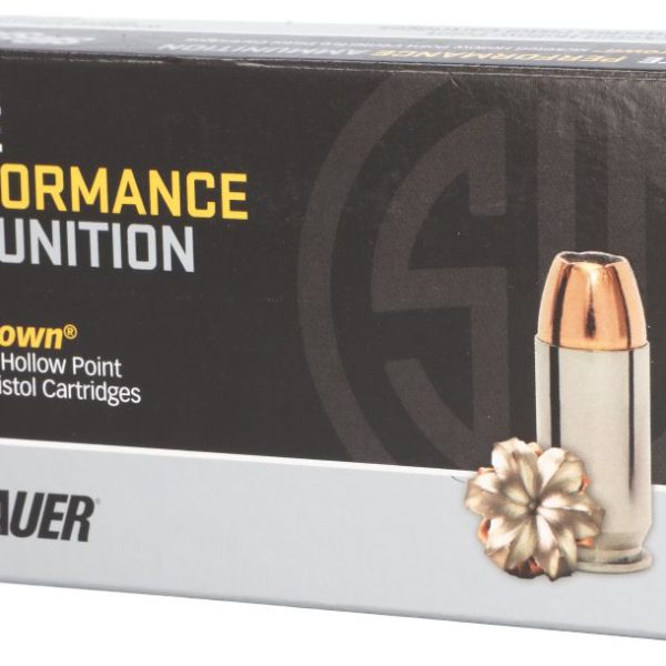 SIG AMMO 40SW 165GR ELITE V-CROWN JHP 50/20