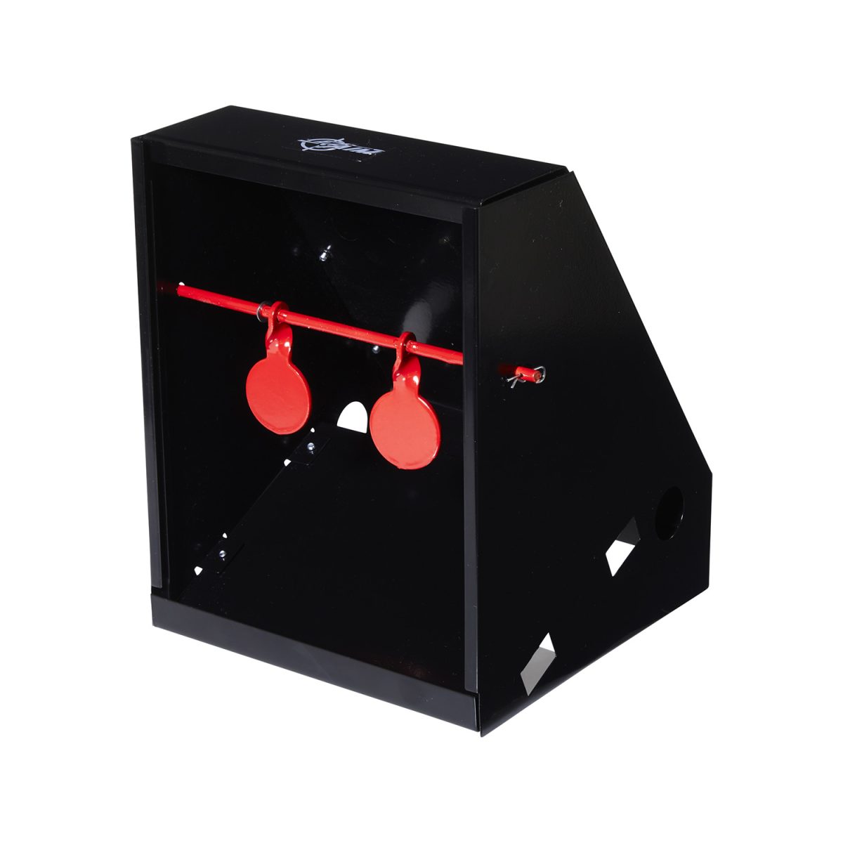 Ez-Aim 15429 Air Gun Pellet Shooting Target &Amp; Trap Red Steel Circle