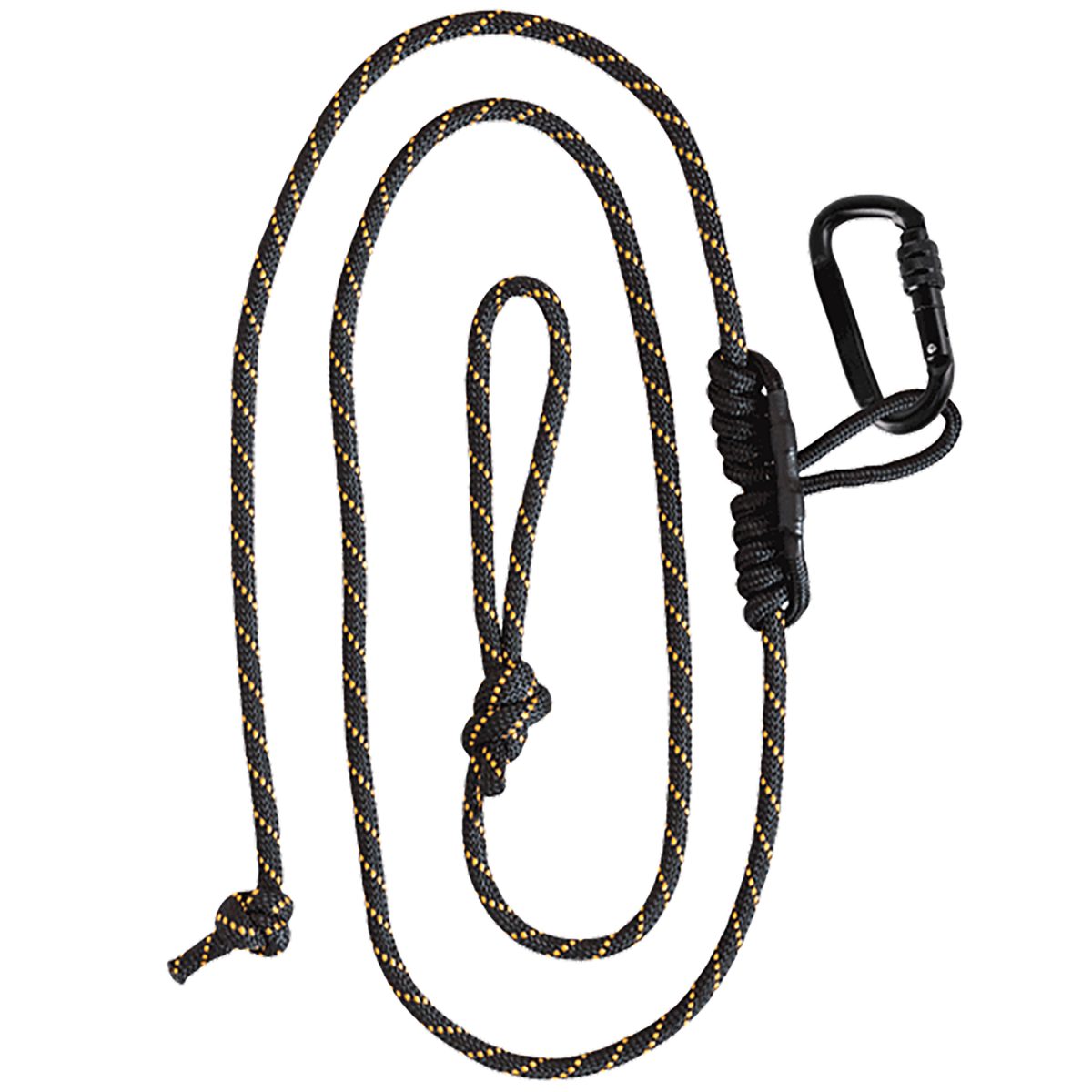Muddy Mudmsa070 Safety Harness Lineman'S Rope Black Nylon
