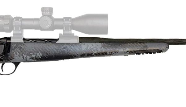 Fierce Firearms FRG65PRC24BU Twisted Rage  Full Size 6.5 PRC 3+1 24" Black Cerakote Fluted Threaded Barrel, Black Cerakote Steel Receiver, Urban Camo C3 Carbon Rage w/Pic Rail Carbon Fiber Stock