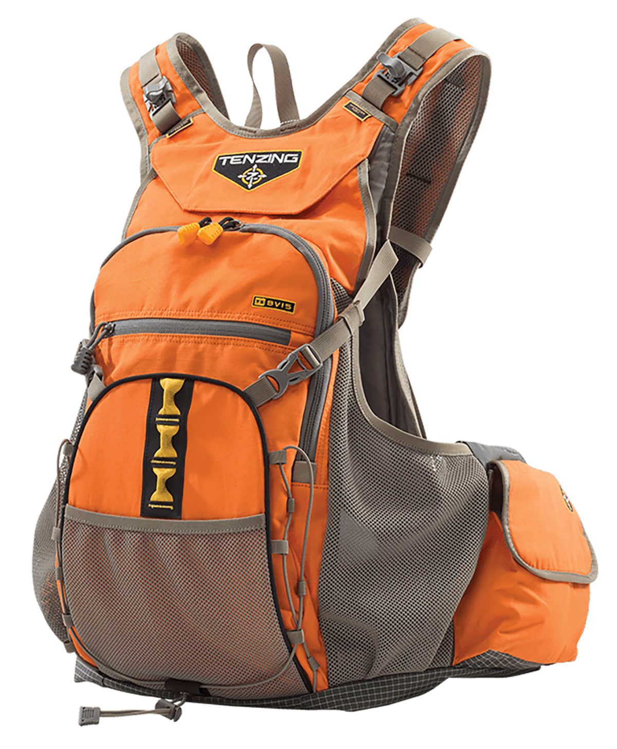Tenzing Tzg962207 Bv16 Bird Vest M/L Brown/Orange Robic Rip-Stop