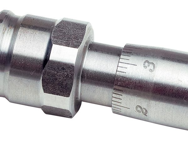 Hornady 050129 Pistol Micrometer Metering Insert Silver for .50gr 17gr