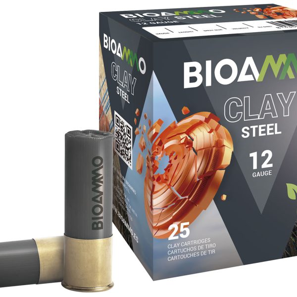 Bioammo BRS2470 Rex Steel Target 12Gauge 2.75" 7/8oz 7Shot 25 Per Box/10 Case