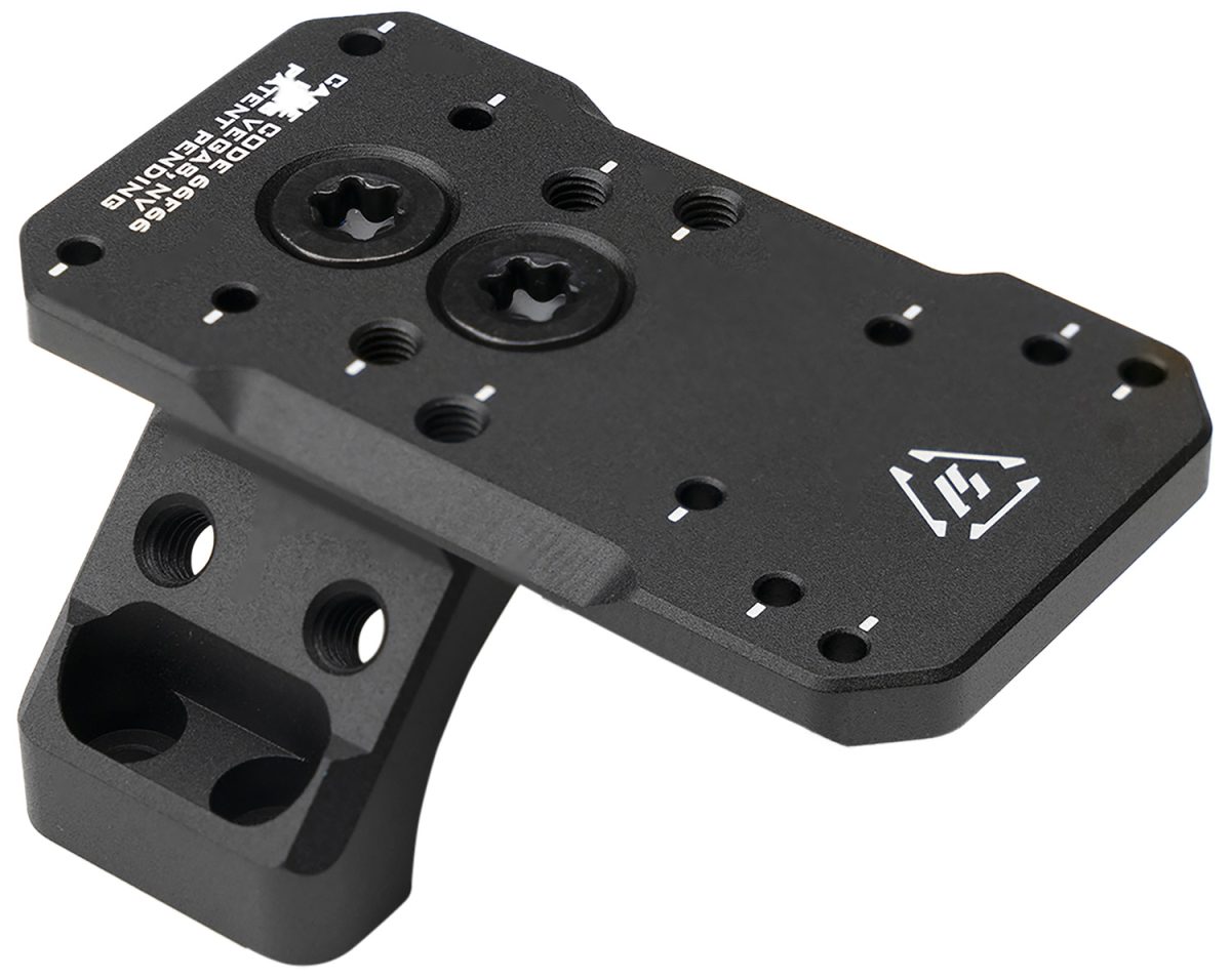 Strike Industries Strikeasmom Asm Ring Cap Multi-Optic Mount System  Black Anodized