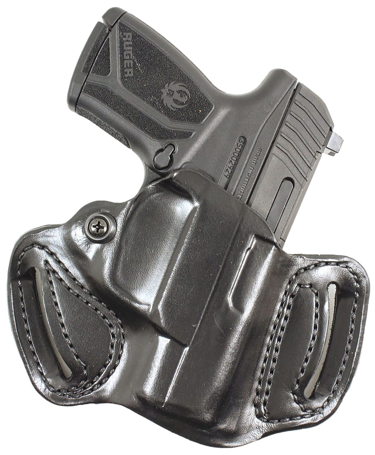 Desantis Gunhide 086Ba1Zz0 Mini Slide  Black Leather Fits Rost Martin Rmic Belt Loop Mount Right Hand