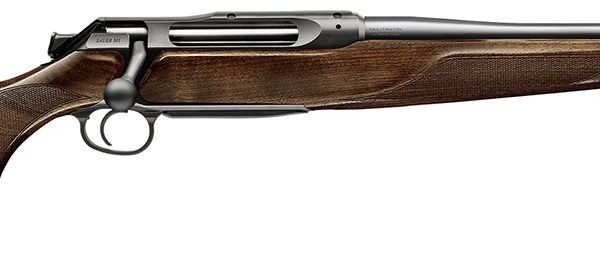Sauer 80117098 505 Lux Full Size 7mm Rem Mag 3+1 24" Matte Blued Threaded Barrel, Matte Blued Saddle Mount Steel Receiver, Grade 5 Wood Fixed Stock