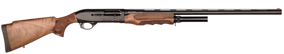 Four Peaks Imports 12079 Aksa Arms S2 20 Gauge 3&Quot; 5+1 28&Quot; Chrome Plated 7075-T6 Aluminum Receiver Wood Stock