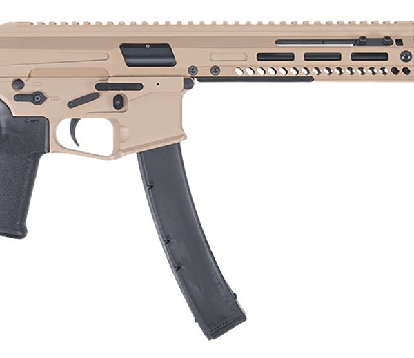 Patriot Ordnance Factory 01927 Phoenix  9mm 35+1 16.50" Flat Dark Earth Cerakote Picatinny Rail