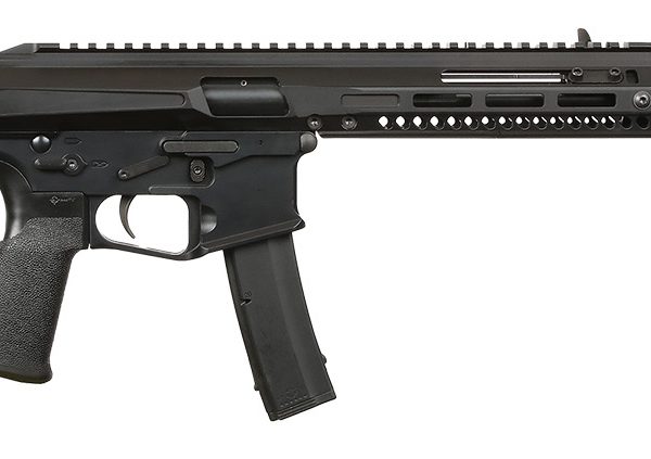 Patriot Ordnance Factory 02061 Phoenix  9mm 10+1 16.50" Black Cerakote Picatinny Rail