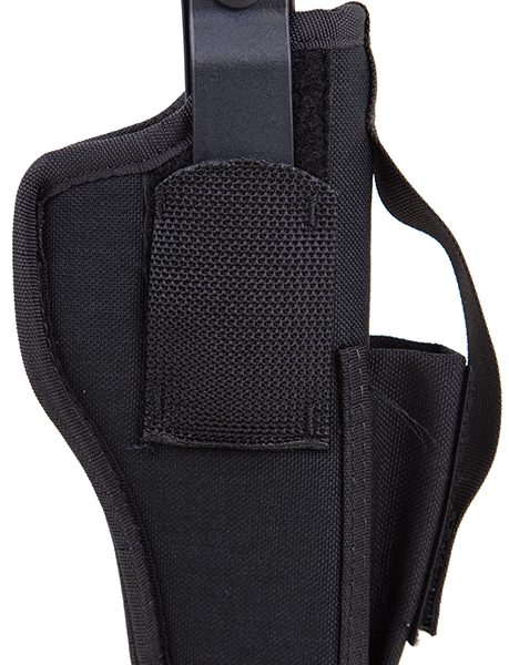 Blackhawk 40AM03BK Multi-Use  IWB/OWB Size 03 Black Nylon Belt Clip Fits Large Semi-Auto Fits 4.50-5" Barrel Ambidextrous