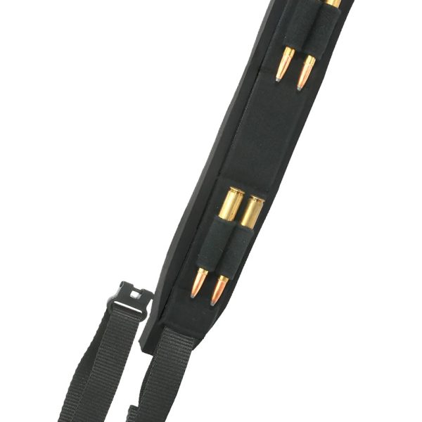 Outdoor Connection NDMB90142 Neo Magnum Sling 3.25" W Adjustable Black Neoprene for Rifle/Shotgun