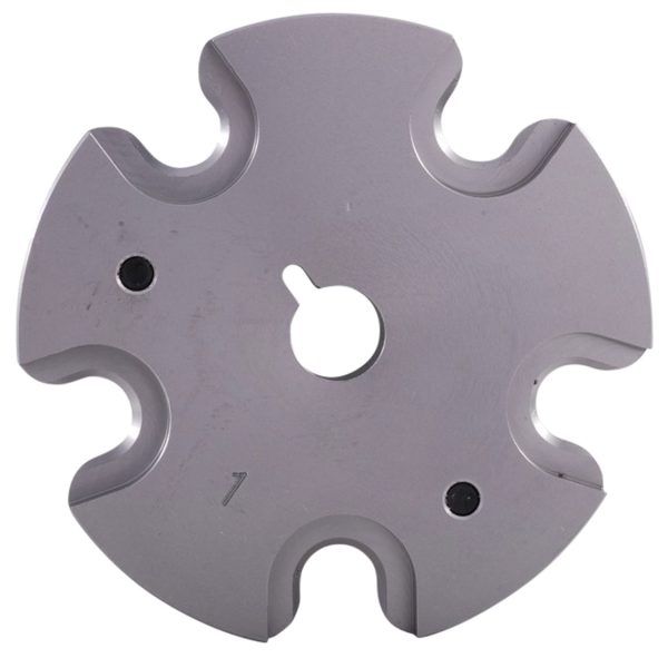 Hornady 392606 Lock-N-Load Shell Plate #6 Silver 6mm PPC Steel
