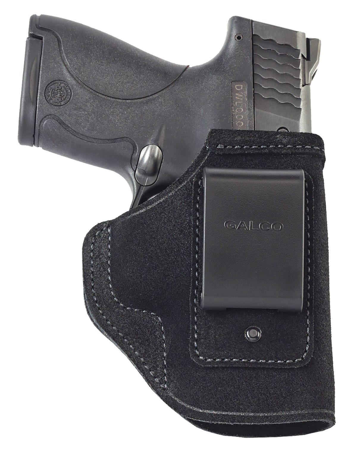 Galco Sto266B Stow-N-Go  Iwb Black Leather Belt Clip Fits 1911 4-4.25&Quot; Barrel Right Hand