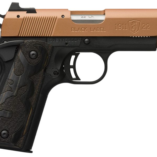 BRO 1911-22 BLACK LABEL COMPACT 22LR 3.625 COPP