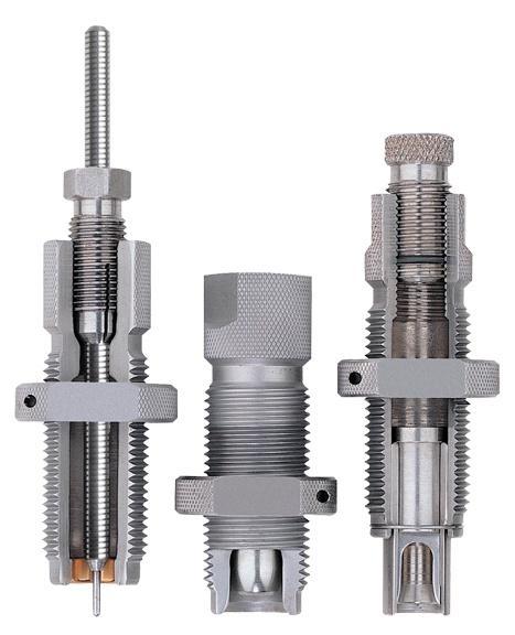 Hornady 546554 Custom Grade Series II 3 Die Set for 45 ACP 45 Win Mag 45 Auto Rim Includes Sizer Seater Expander