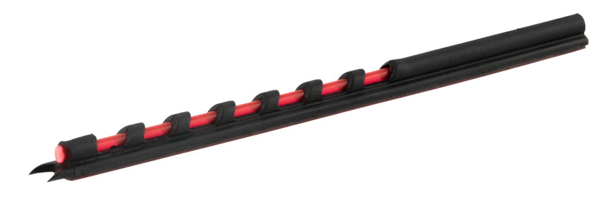 Truglo Tg104R Glo-Dot Pro Shotgun W/Vent Rib Red Fiber Optic Black