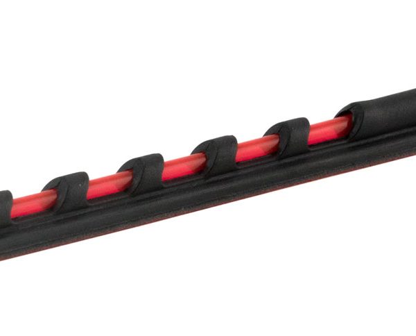 Truglo TG104R Glo-Dot Pro Shotgun w/Vent Rib Red Fiber Optic Black