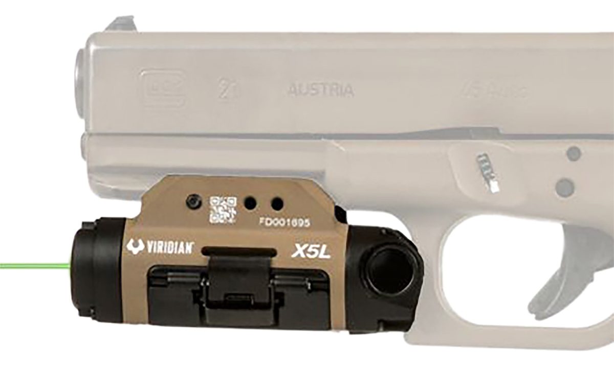 Viridian 9300016 X5L-Fde Gen 3 X Series Flat Dark Earth 500 Lumens Led White
