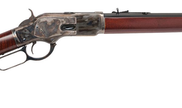 Cimarron CA281 1873 Short Full Size 45 Colt (LC) 10+1, 20" Blued Octagon Steel Barrel, Color Case Hardened Steel Receiver, Wood Stock, Right Hand