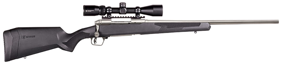 Savage Arms 57352 110 Apex Storm Xp 30-06 Springfield 4+1 22&Quot;, Matte Stainless Metal, Synthetic Stock, Vortex Crossfire Ii 3-9X40Mm Scope