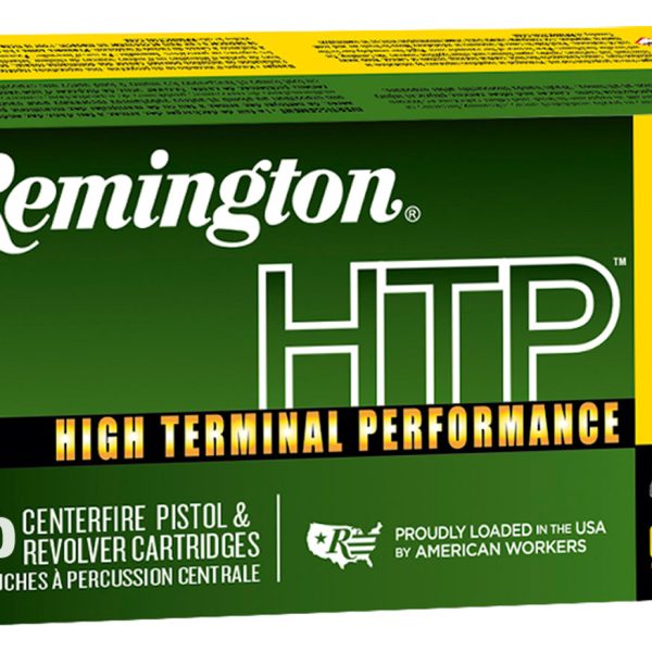 Remington Ammunition 22233 HTP  357Mag 158gr Jacketed Soft Point 20 Per Box/25 Case